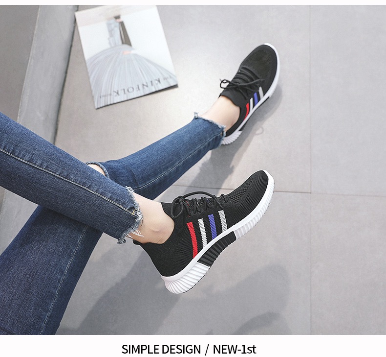 Sepatu Sneakers Wanita Import SP12 (FREE BOX) - Discontinue