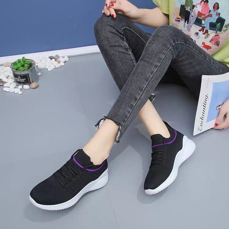 Whoppy SP16 Sepatu Sneakers Wanita Import (FREE BOX)