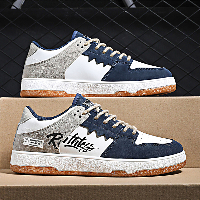 Whoppy SL23 Sepatu Sneakers Pria Import (FREE BOX)