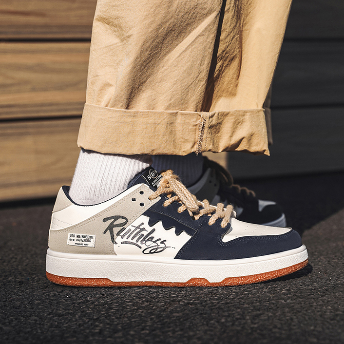 Whoppy SL23 Sepatu Sneakers Pria Import (FREE BOX)