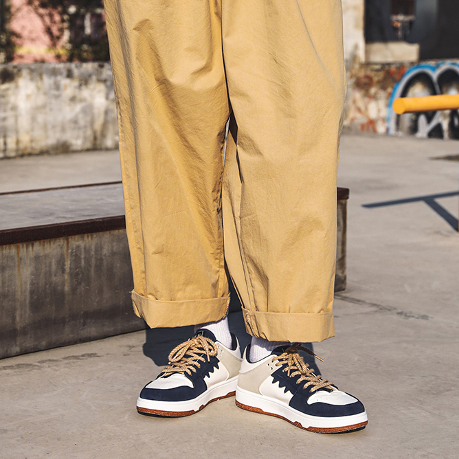 Whoppy SL23 Sepatu Sneakers Pria Import (FREE BOX)