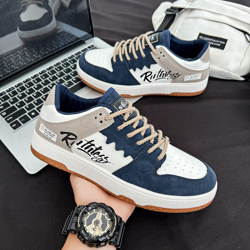 Whoppy SL23 Sepatu Sneakers Pria Import (FREE BOX)