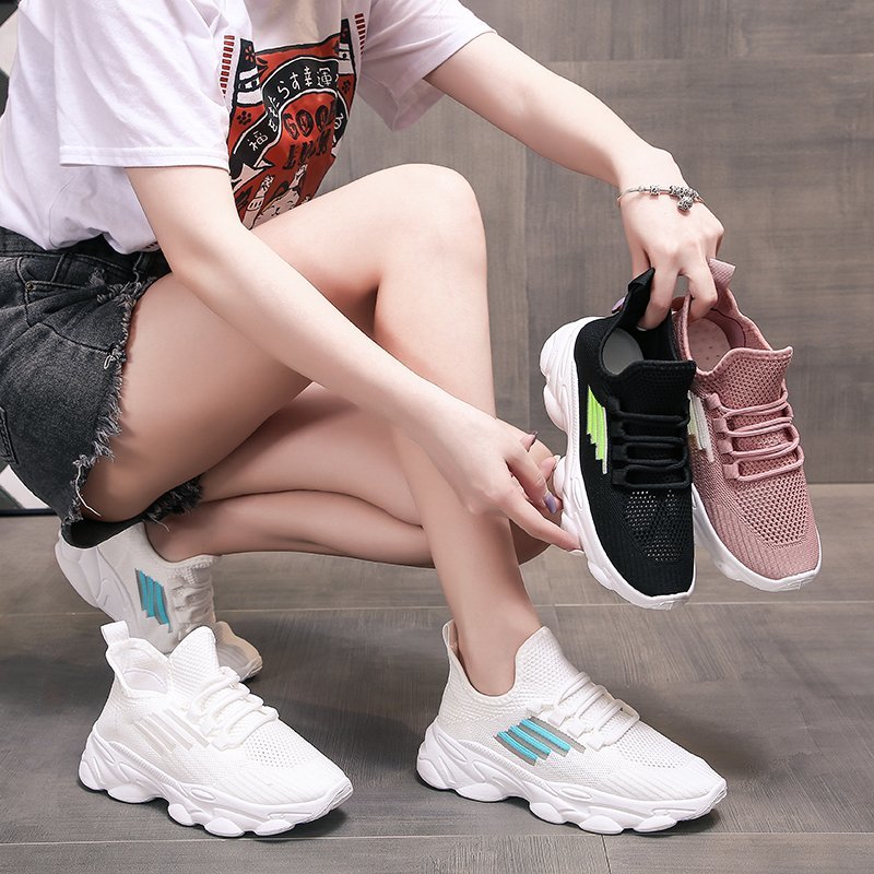 Whoppy SP22 Sepatu Sneakers Wanita Import (FREE BOX) - Discontinue