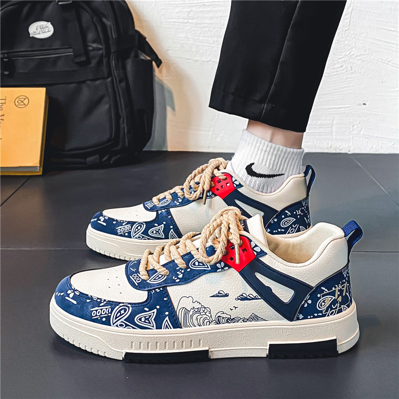 Whoppy SL26 Sepatu Sneakers Pria Import (FREE BOX)