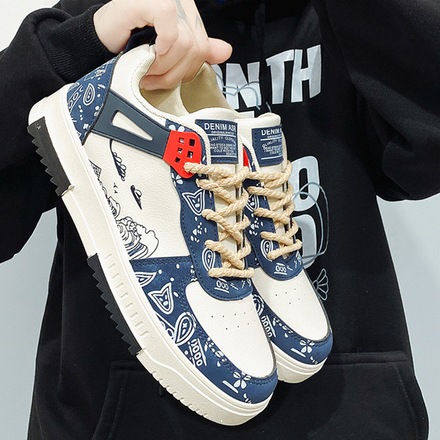 Whoppy SL26 Sepatu Sneakers Pria Import (FREE BOX)