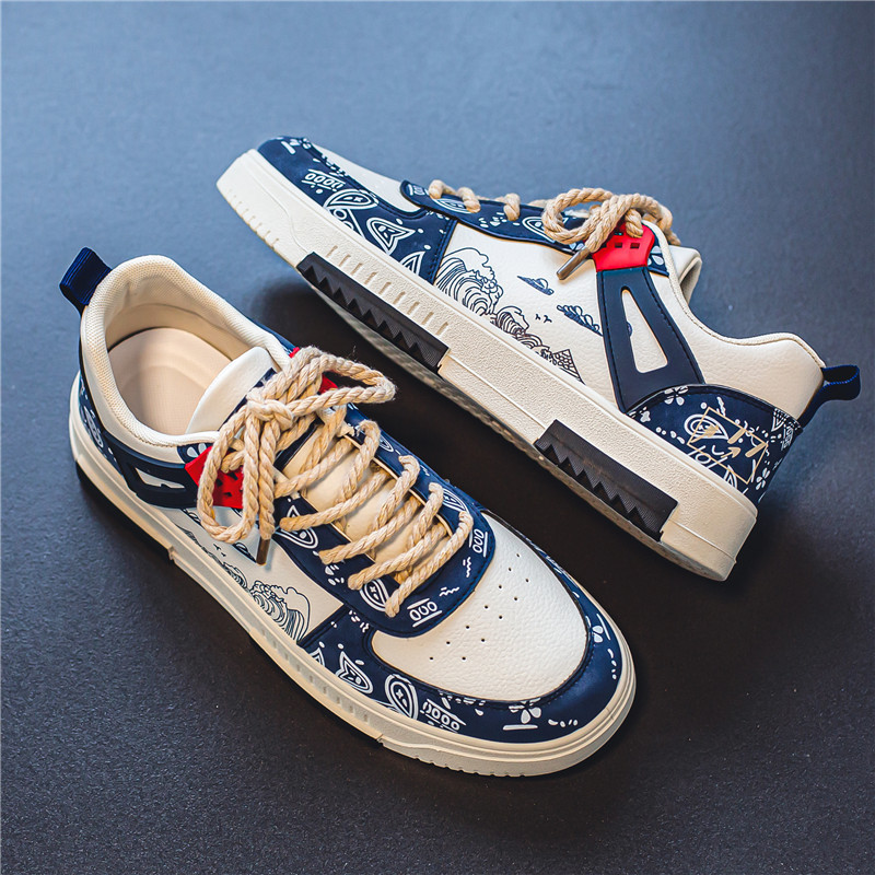 Whoppy SL26 Sepatu Sneakers Pria Import (FREE BOX)