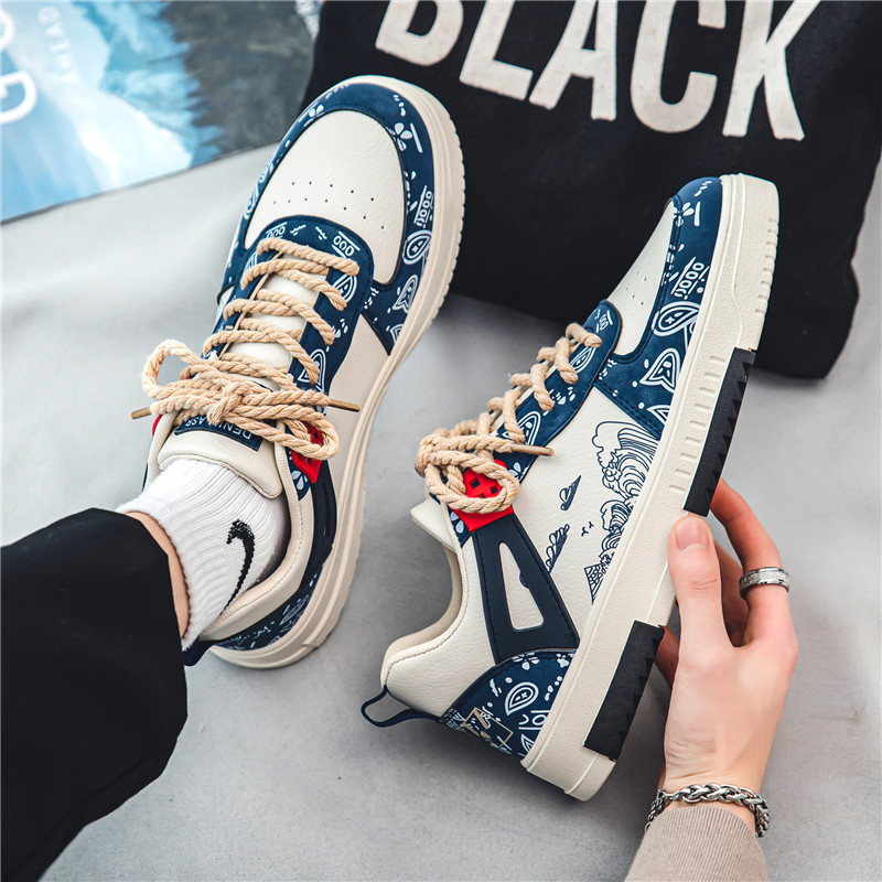 Whoppy SL26 Sepatu Sneakers Pria Import (FREE BOX)