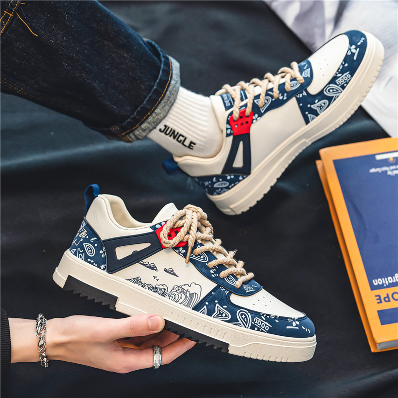 Whoppy SL26 Sepatu Sneakers Pria Import (FREE BOX)