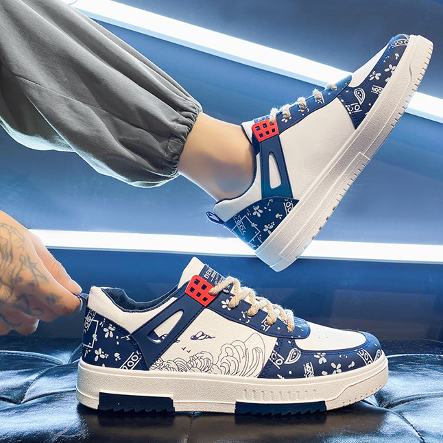 Whoppy SL26 Sepatu Sneakers Pria Import (FREE BOX)