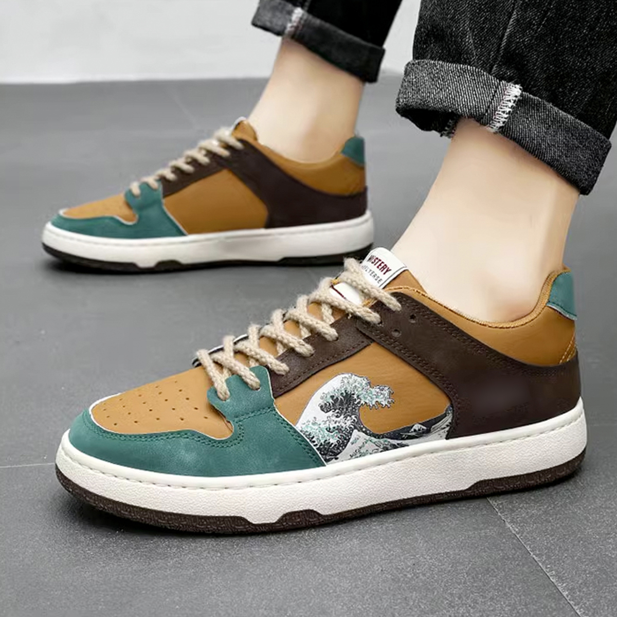 Whoppy SL30 Sepatu Sneakers Pria Import (FREE BOX) - Discontinue