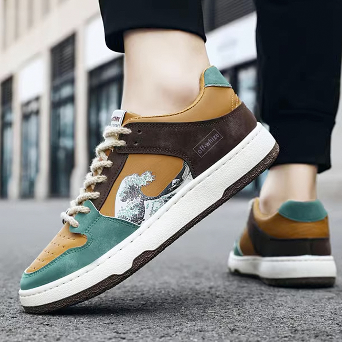 Whoppy SL30 Sepatu Sneakers Pria Import (FREE BOX) - Discontinue