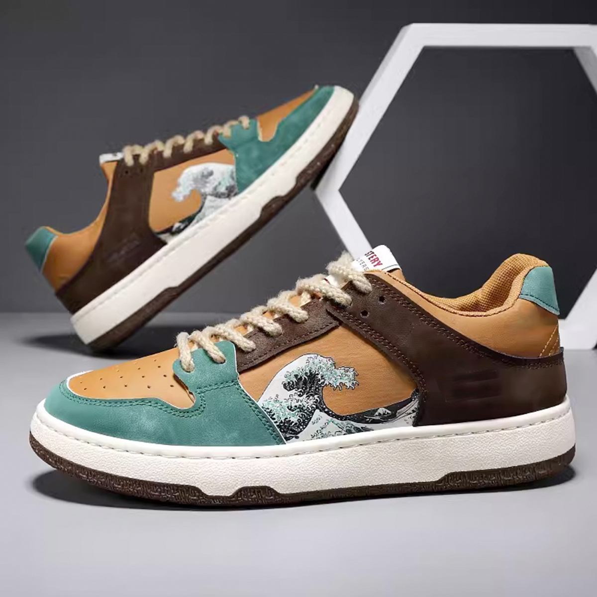 Whoppy SL30 Sepatu Sneakers Pria Import (FREE BOX) - Discontinue