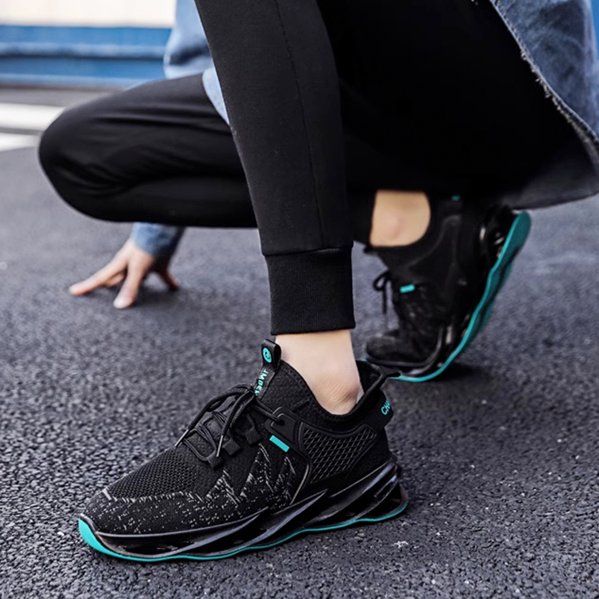 Whoppy SL31 Sepatu Sneakers Pria Import (FREE BOX) - Discontinue