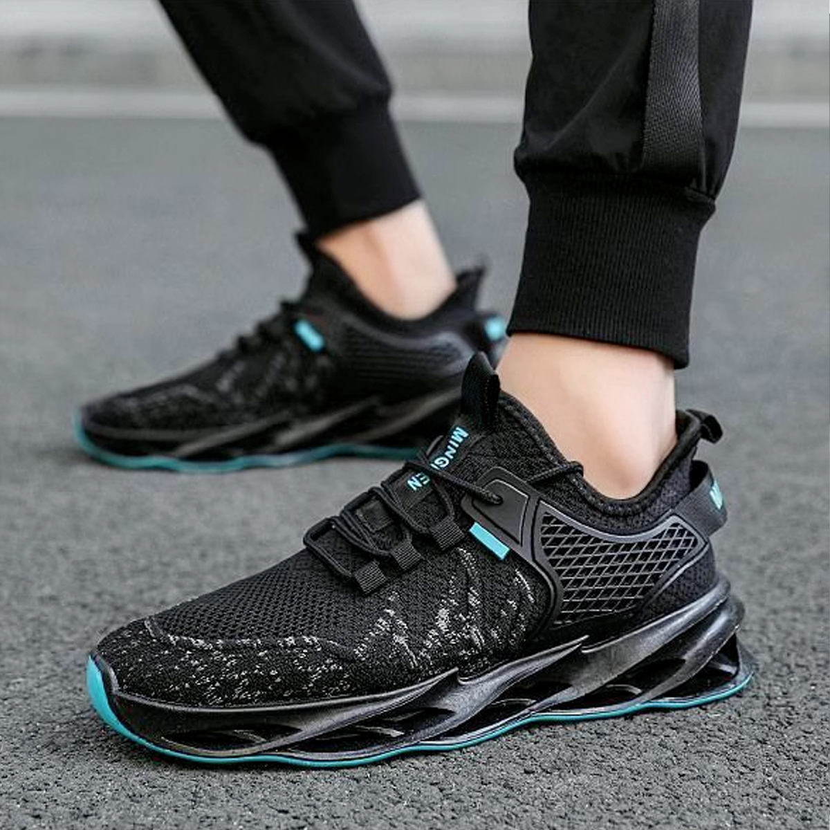 Whoppy SL31 Sepatu Sneakers Pria Import (FREE BOX) - Discontinue