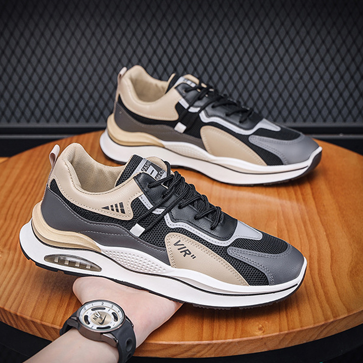 Whoppy SL32 Sepatu Sneakers Pria Import (FREE BOX)