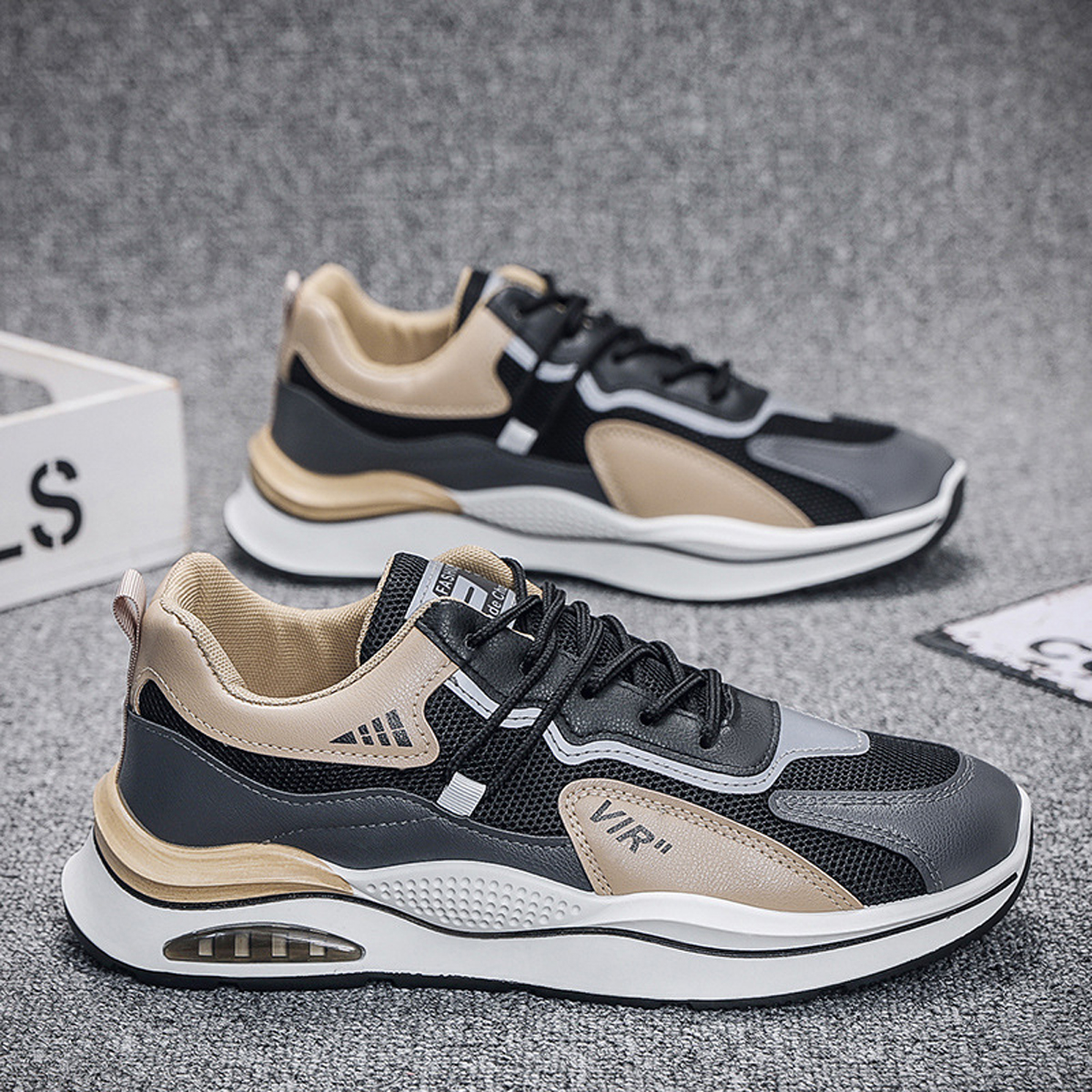 Whoppy SL32 Sepatu Sneakers Pria Import (FREE BOX)