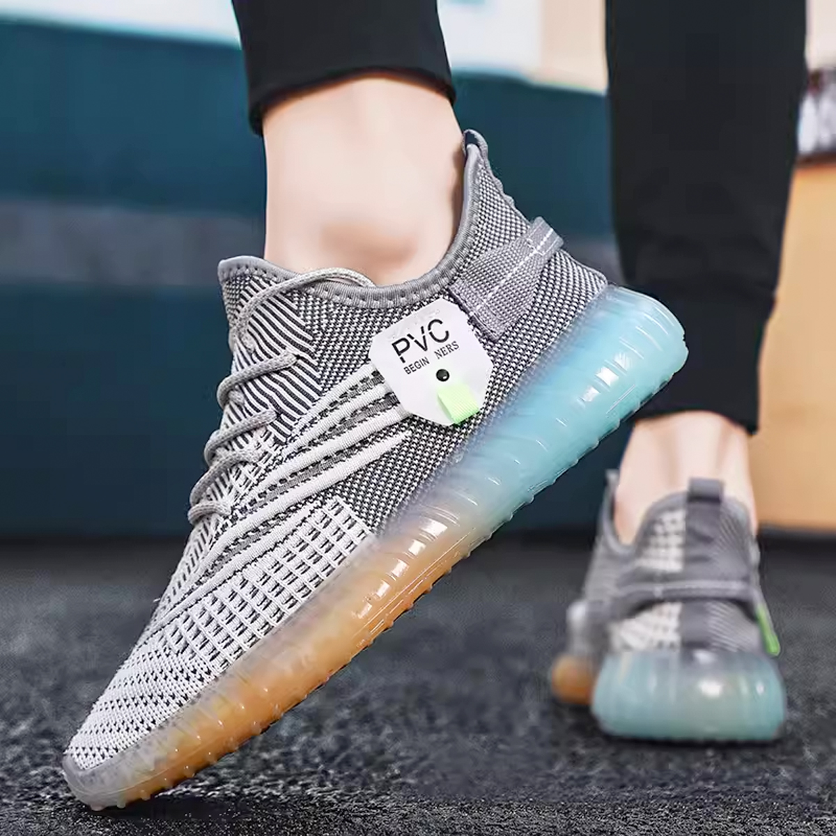 Whoppy SL33 Sepatu Sneakers Pria Import (FREE BOX) - Discontinue