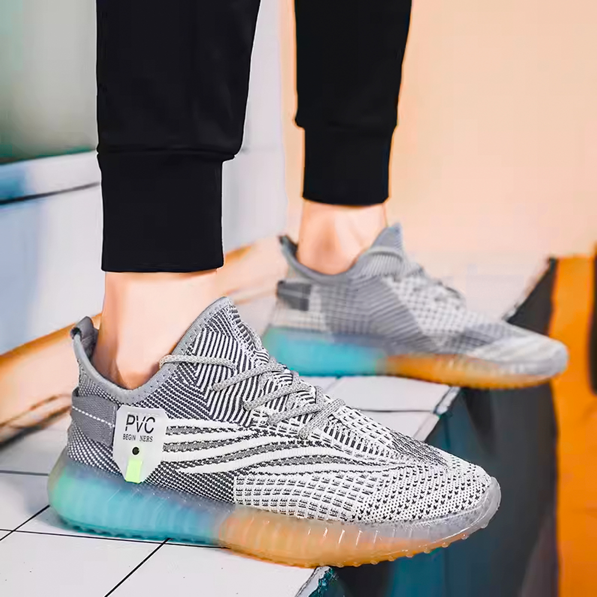 Whoppy SL33 Sepatu Sneakers Pria Import (FREE BOX) - Discontinue