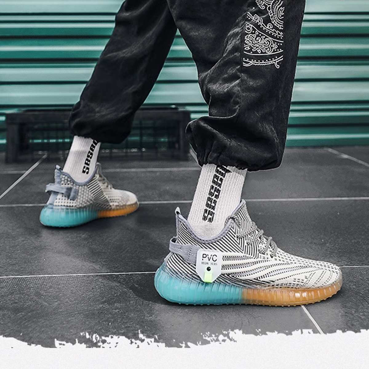 Whoppy SL33 Sepatu Sneakers Pria Import (FREE BOX) - Discontinue