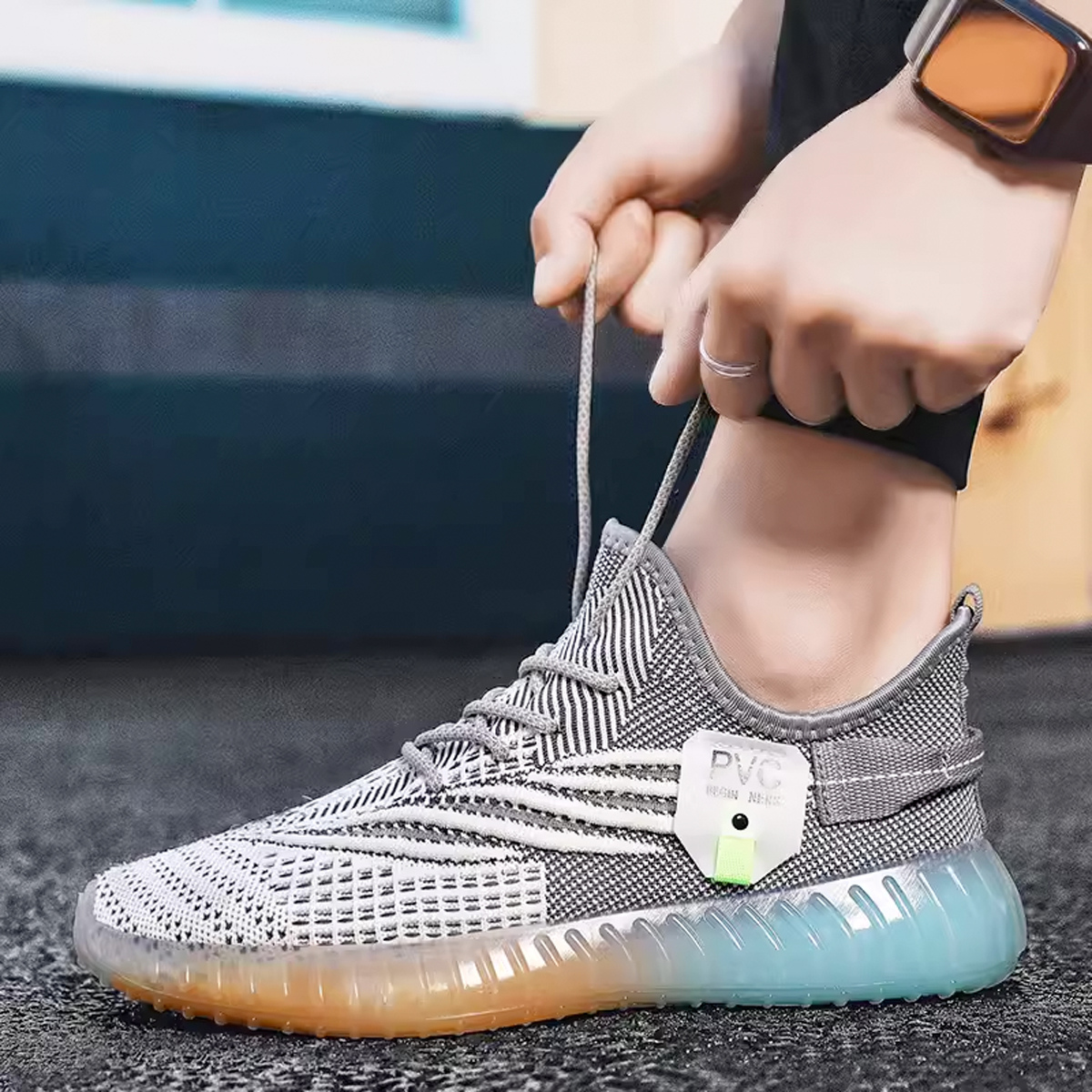 Whoppy SL33 Sepatu Sneakers Pria Import (FREE BOX) - Discontinue