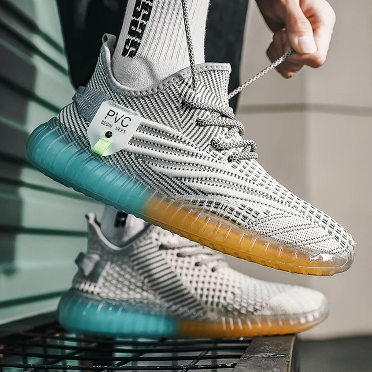 Whoppy SL33 Sepatu Sneakers Pria Import (FREE BOX) - Discontinue