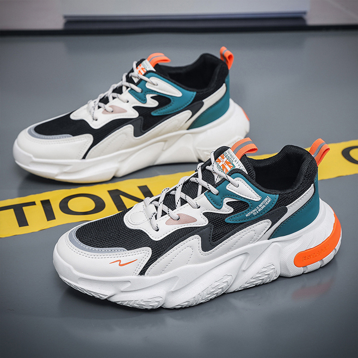 Whoppy SL37 Sepatu Sneakers Pria Import (FREE BOX) - Discontinue