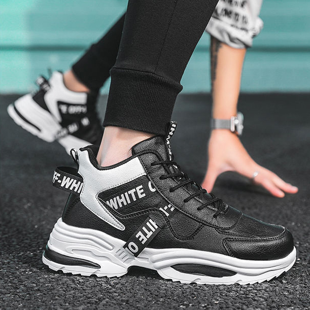 Whoppy SL38 Sepatu Sneakers Pria Import (FREE BOX) - Discontinue