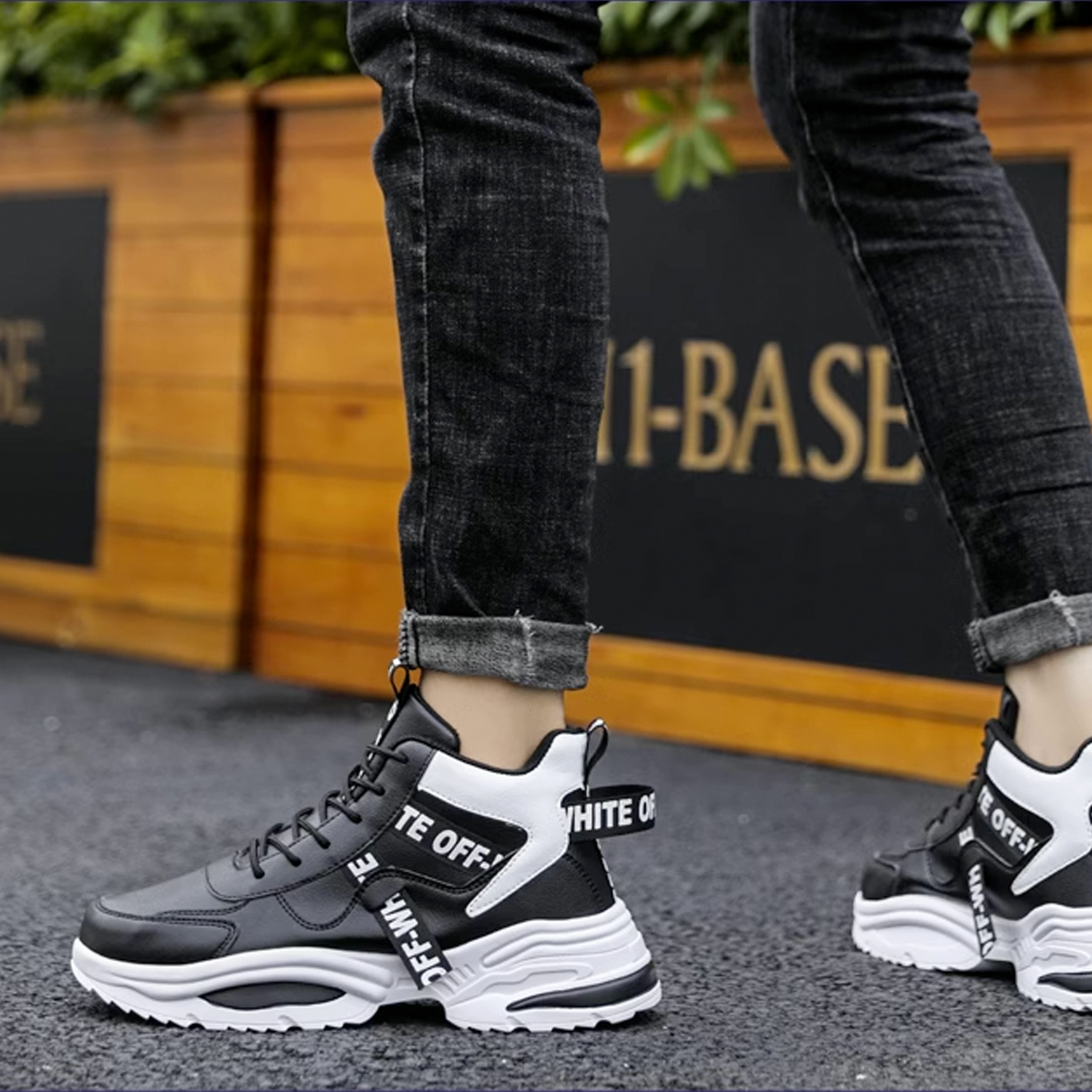 Whoppy SL38 Sepatu Sneakers Pria Import (FREE BOX) - Discontinue