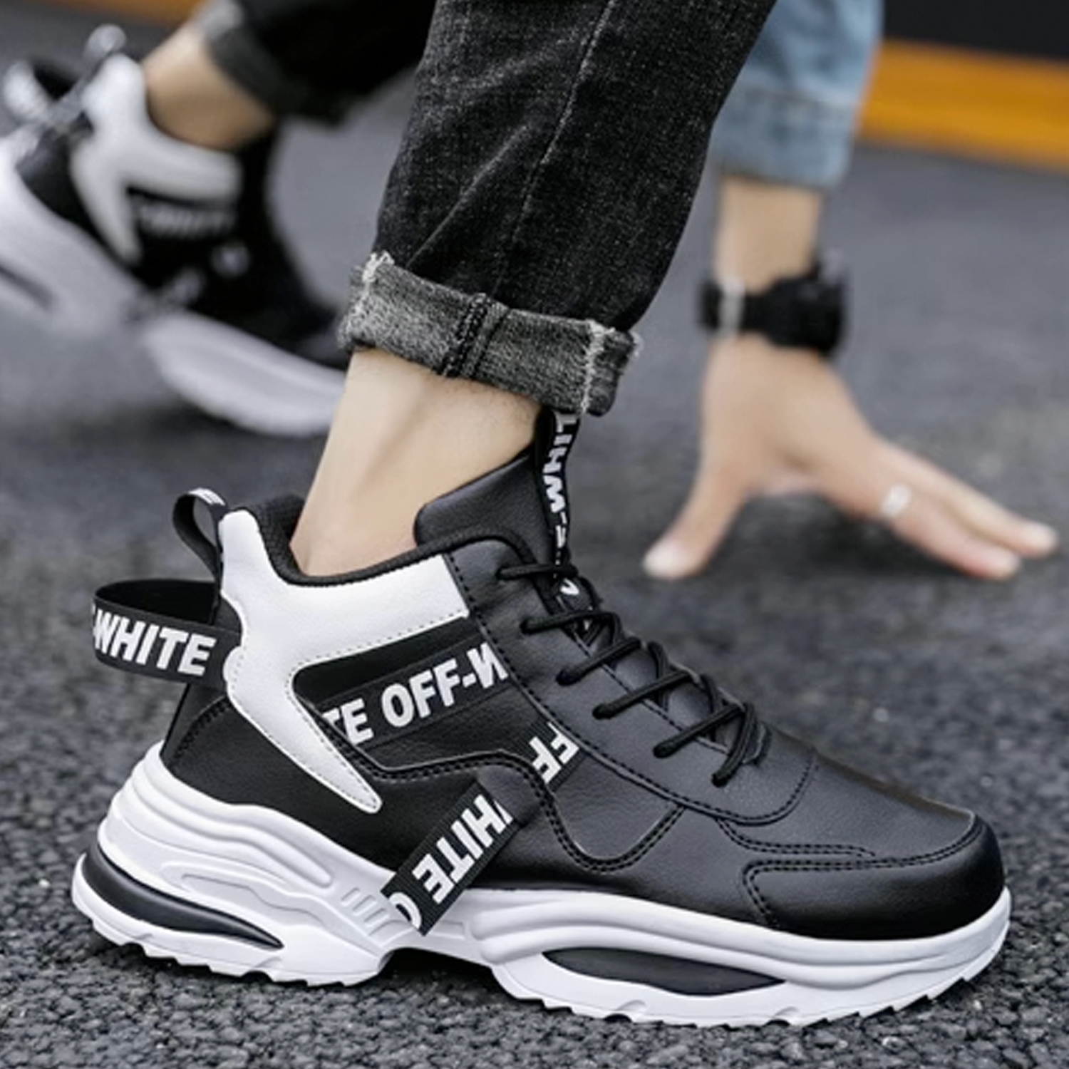Whoppy SL38 Sepatu Sneakers Pria Import (FREE BOX) - Discontinue