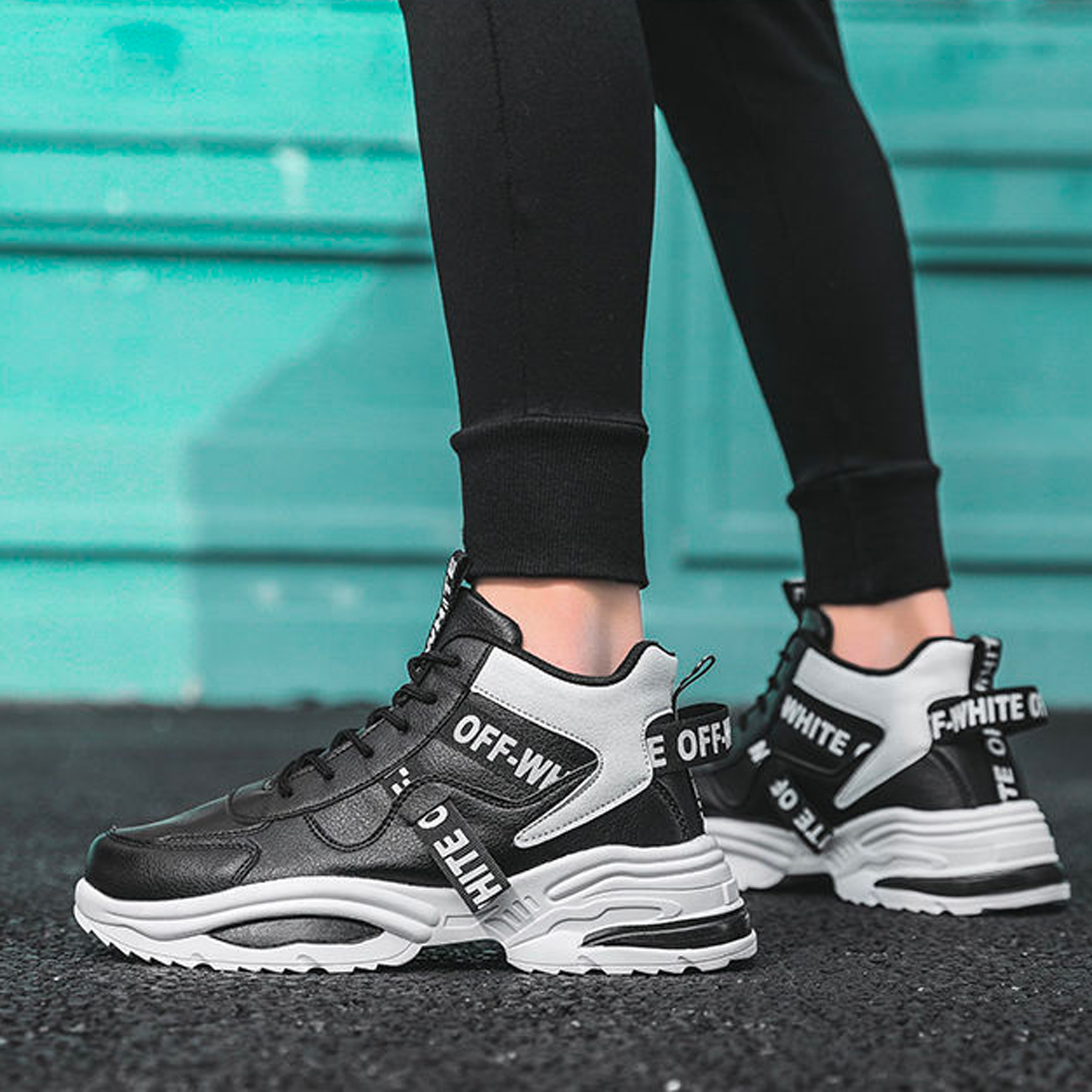 Whoppy SL38 Sepatu Sneakers Pria Import (FREE BOX) - Discontinue