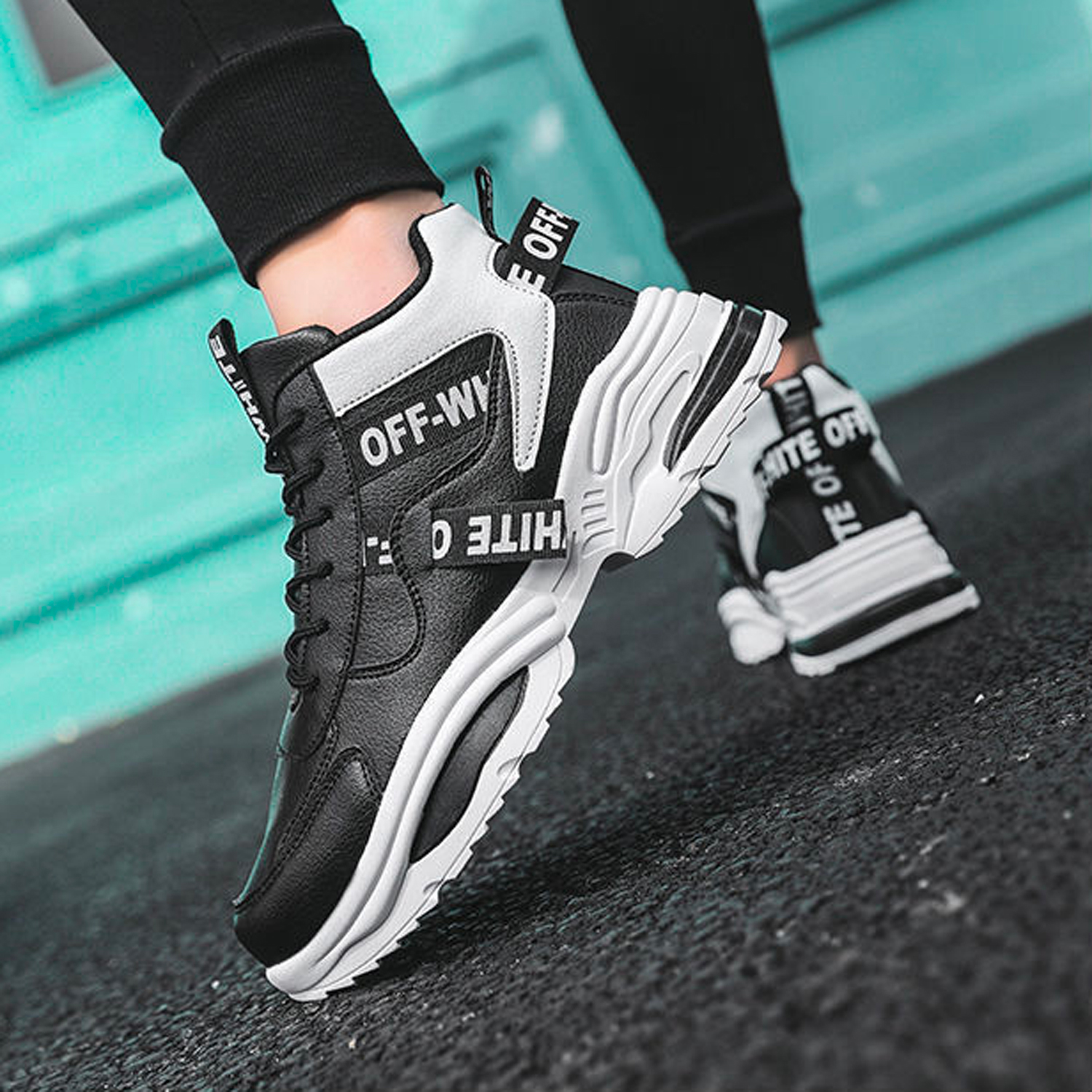 Whoppy SL38 Sepatu Sneakers Pria Import (FREE BOX) - Discontinue