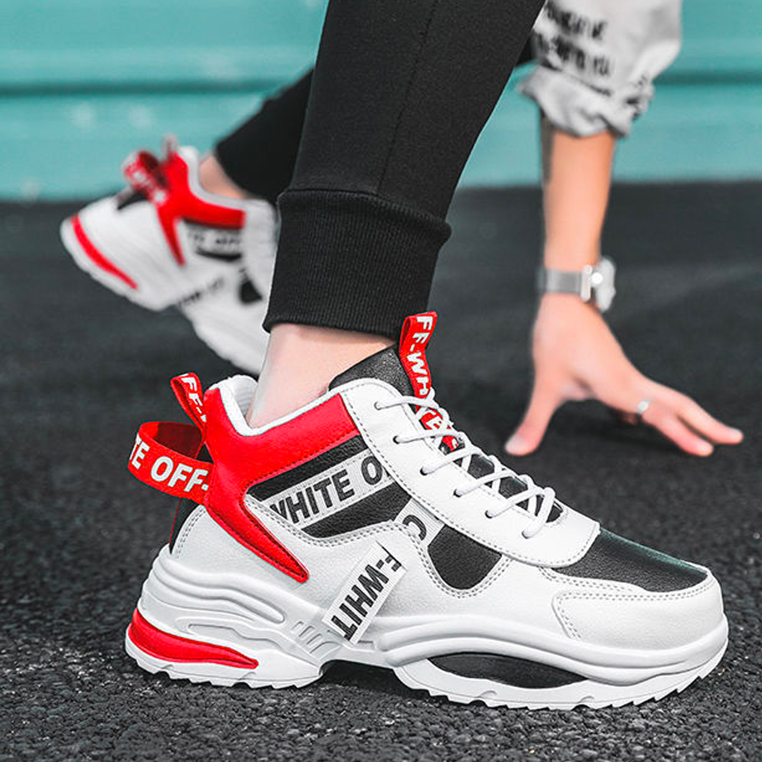 Whoppy SL38 Sepatu Sneakers Pria Import (FREE BOX) - Discontinue