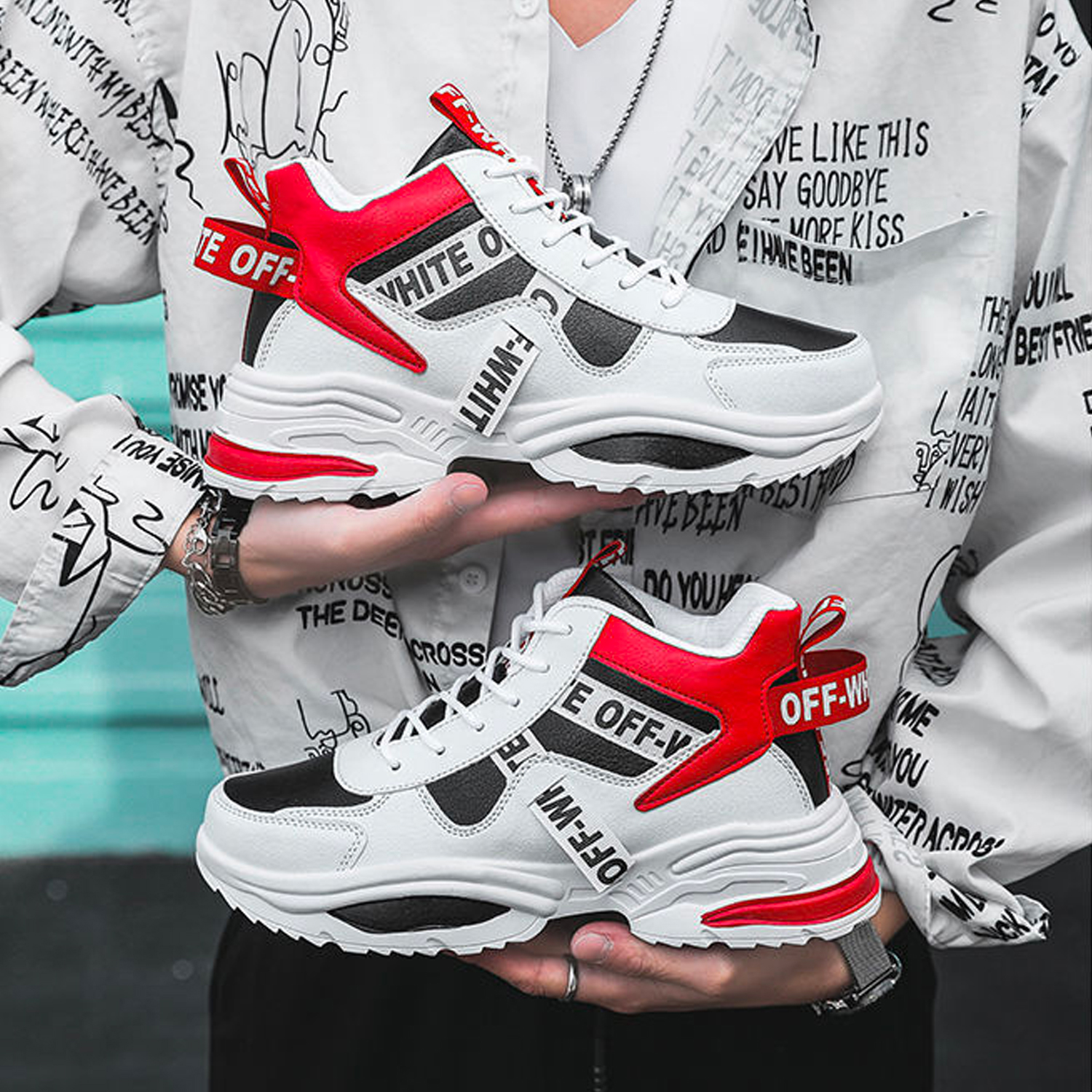 Whoppy SL38 Sepatu Sneakers Pria Import (FREE BOX) - Discontinue