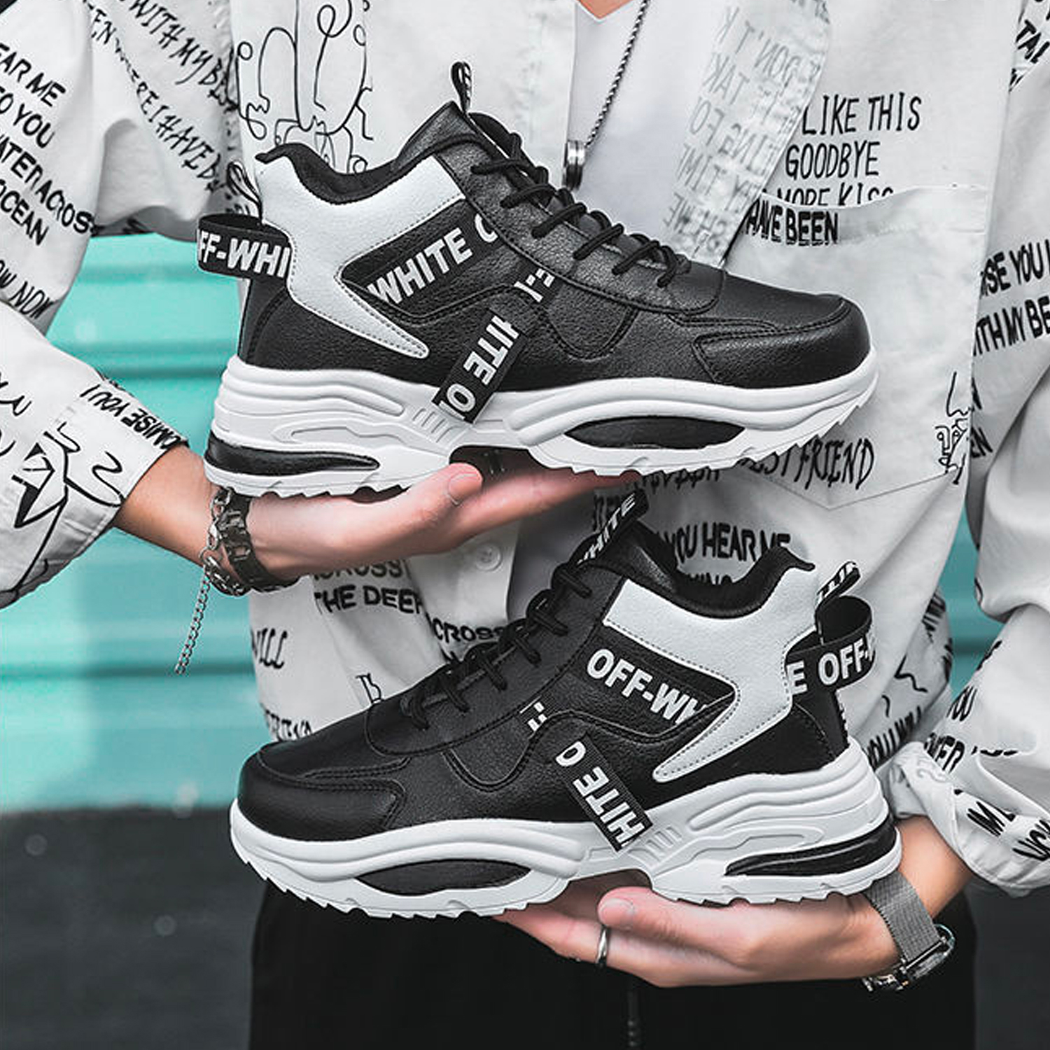 Whoppy SL38 Sepatu Sneakers Pria Import (FREE BOX) - Discontinue