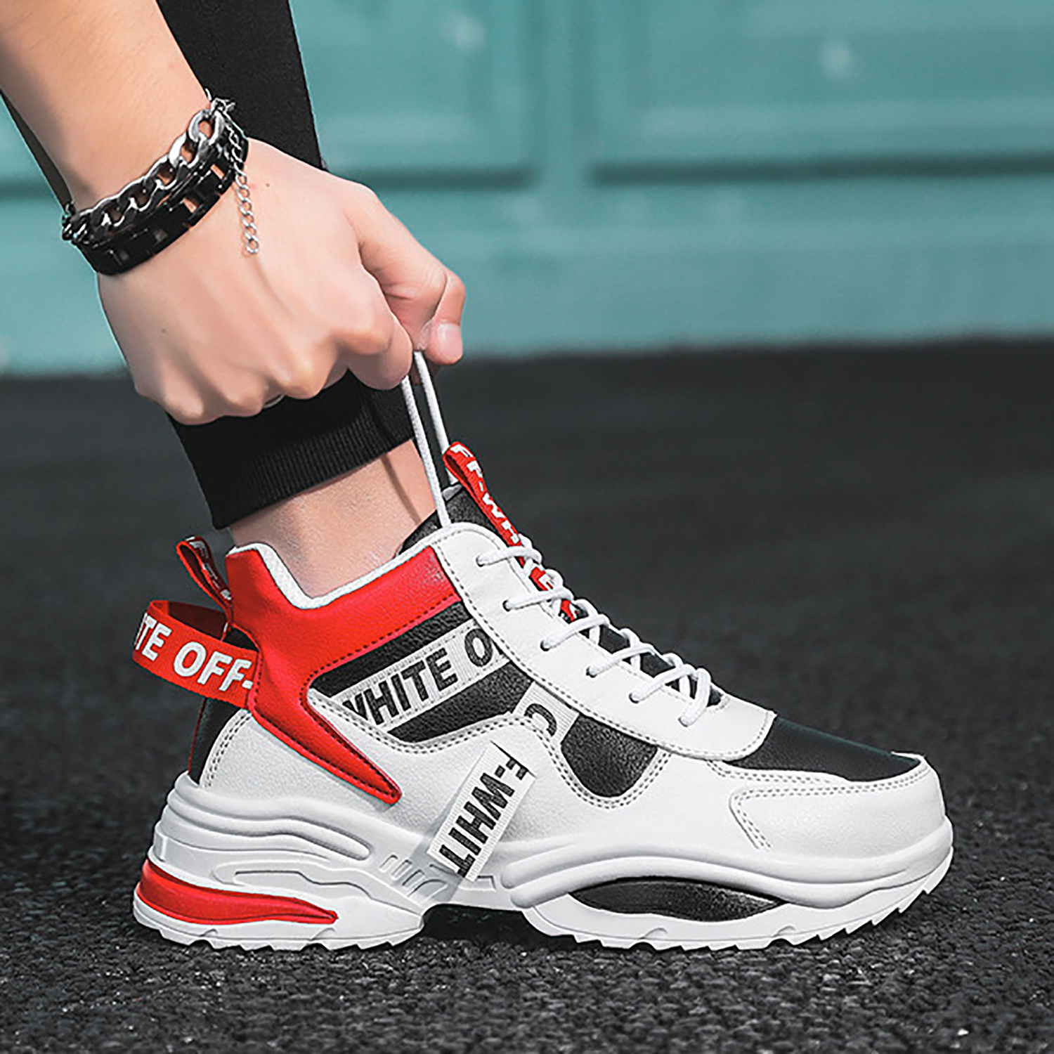 Whoppy SL38 Sepatu Sneakers Pria Import (FREE BOX) - Discontinue