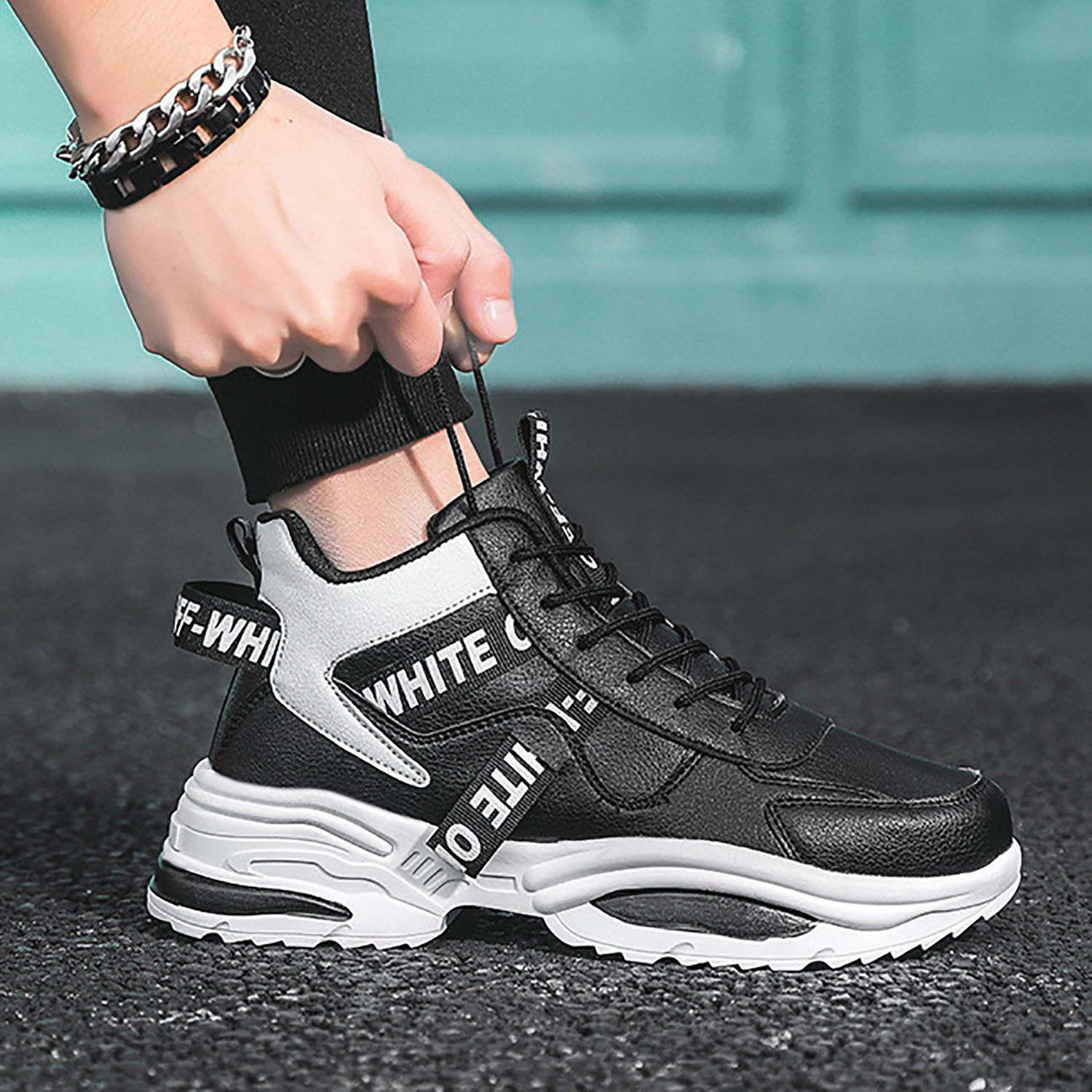 Whoppy SL38 Sepatu Sneakers Pria Import (FREE BOX) - Discontinue