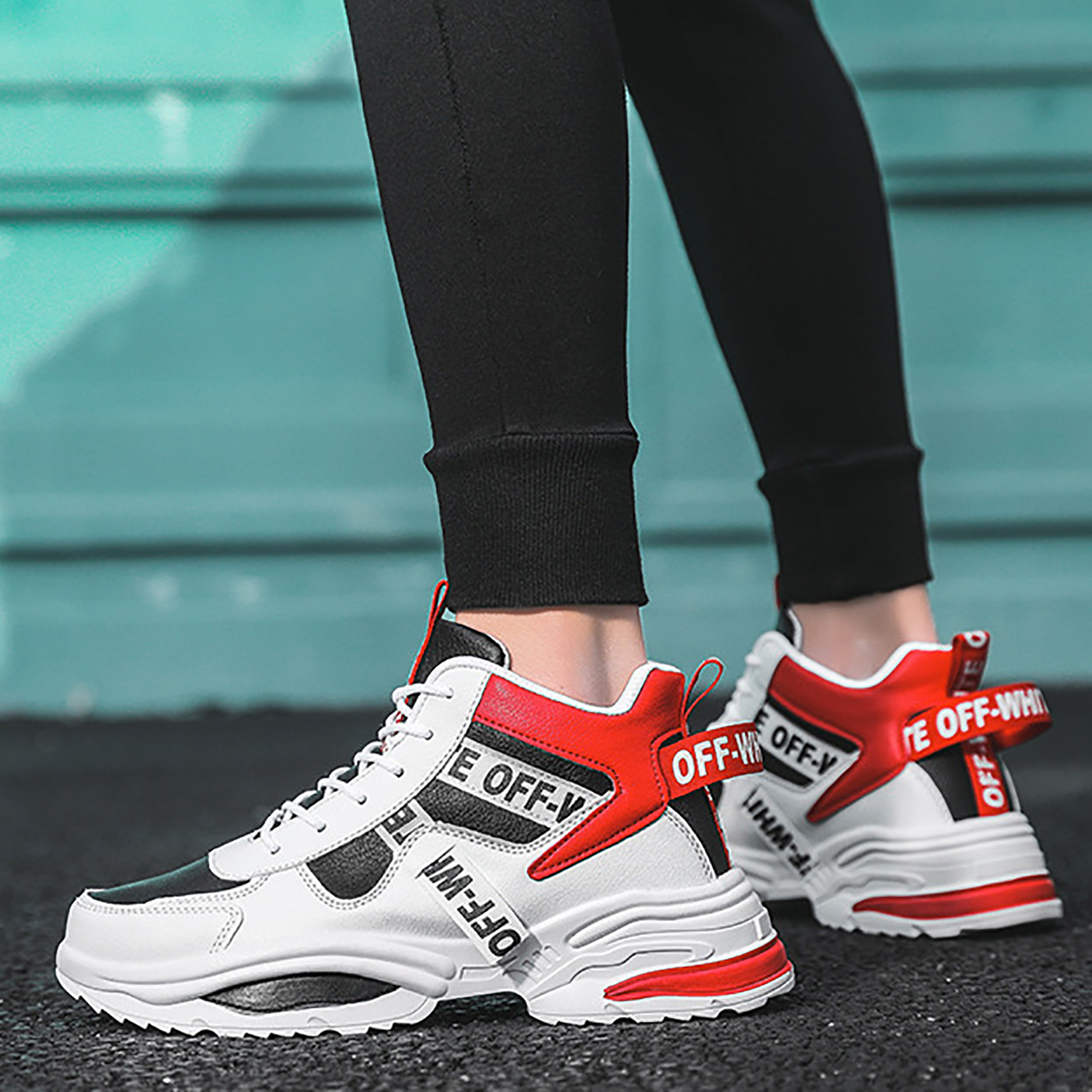 Whoppy SL38 Sepatu Sneakers Pria Import (FREE BOX) - Discontinue
