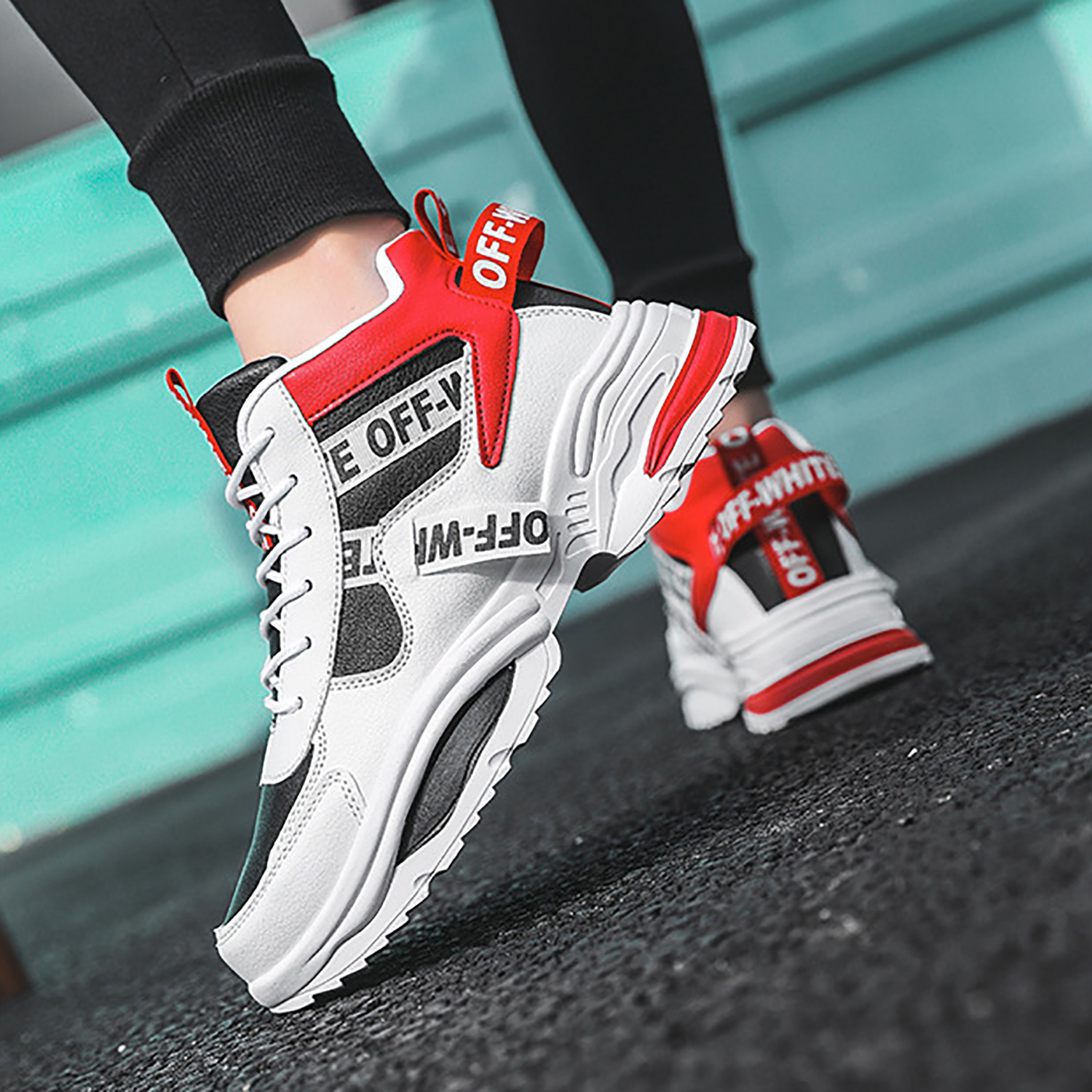 Whoppy SL38 Sepatu Sneakers Pria Import (FREE BOX) - Discontinue