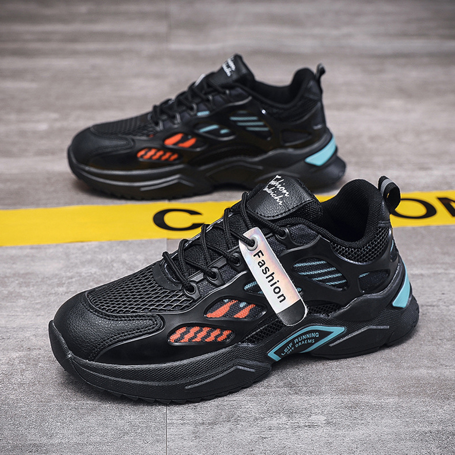 Whoppy SL39 Sepatu Sneakers Pria Import (FREE BOX) - Discontinue