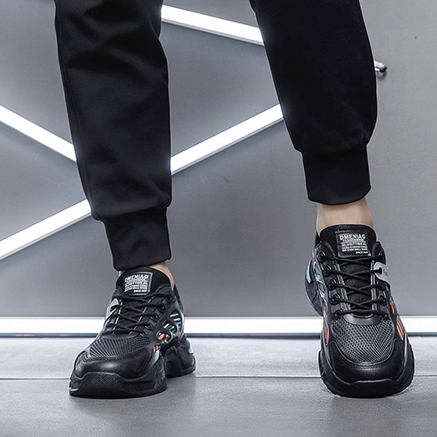 Whoppy SL39 Sepatu Sneakers Pria Import (FREE BOX) - Discontinue