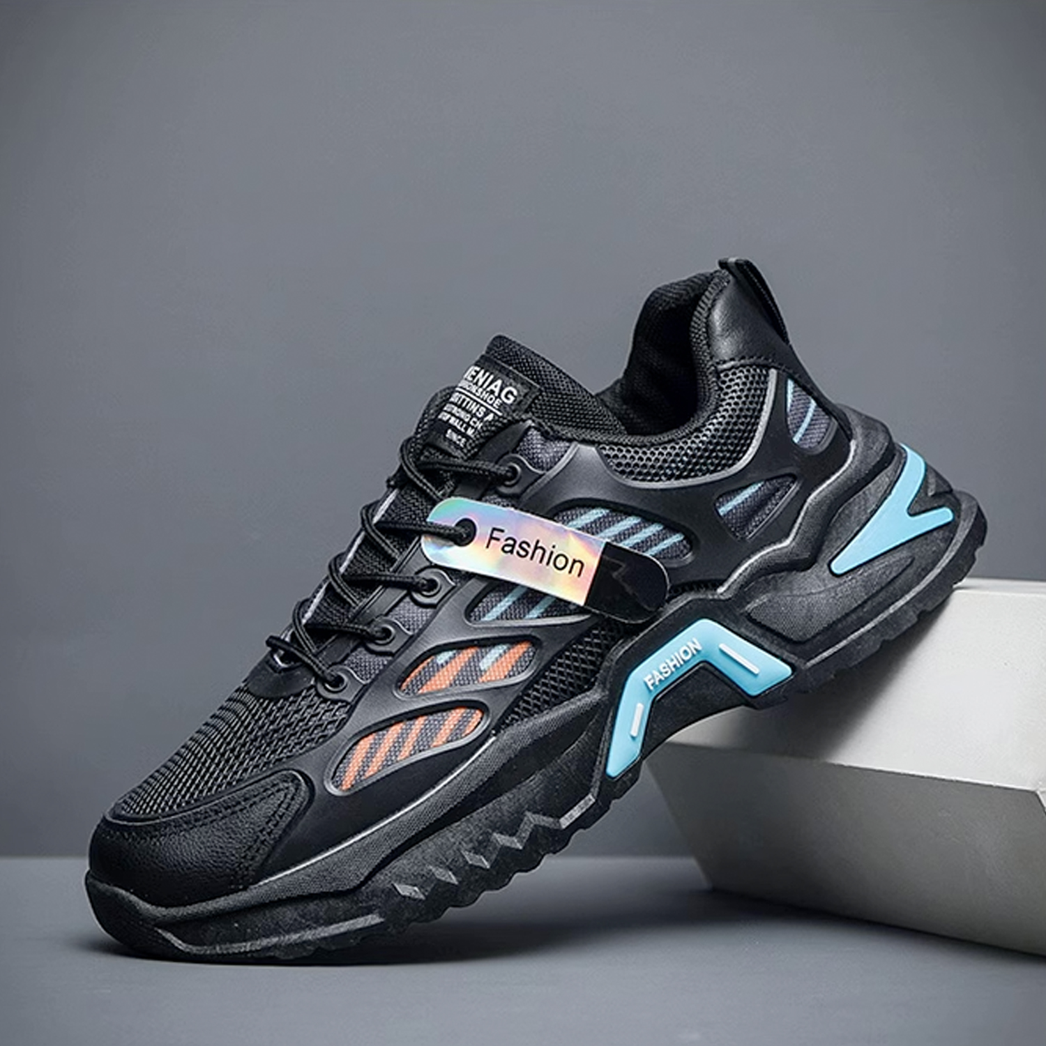 Whoppy SL39 Sepatu Sneakers Pria Import (FREE BOX) - Discontinue