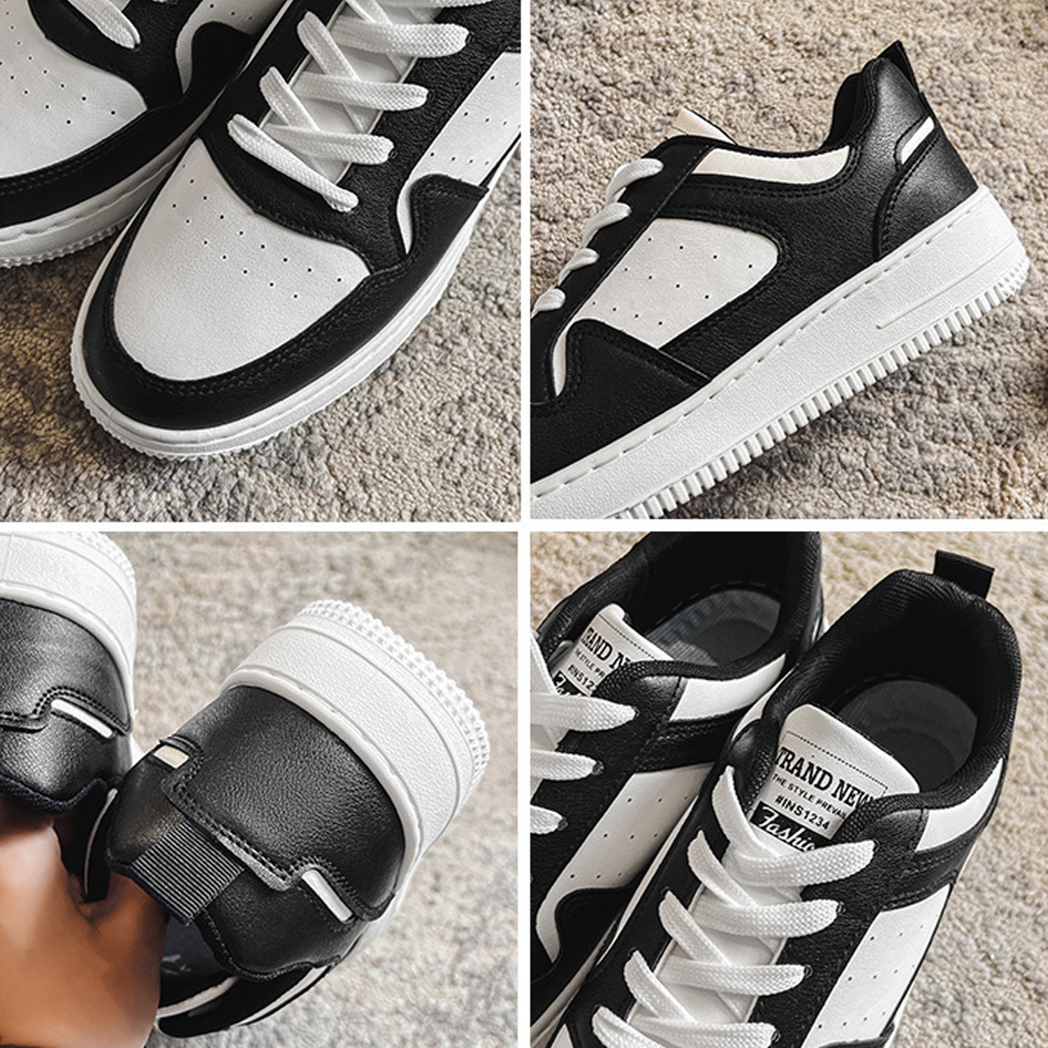 Whoppy SL40 Sepatu Sneakers Pria Import (FREE BOX)