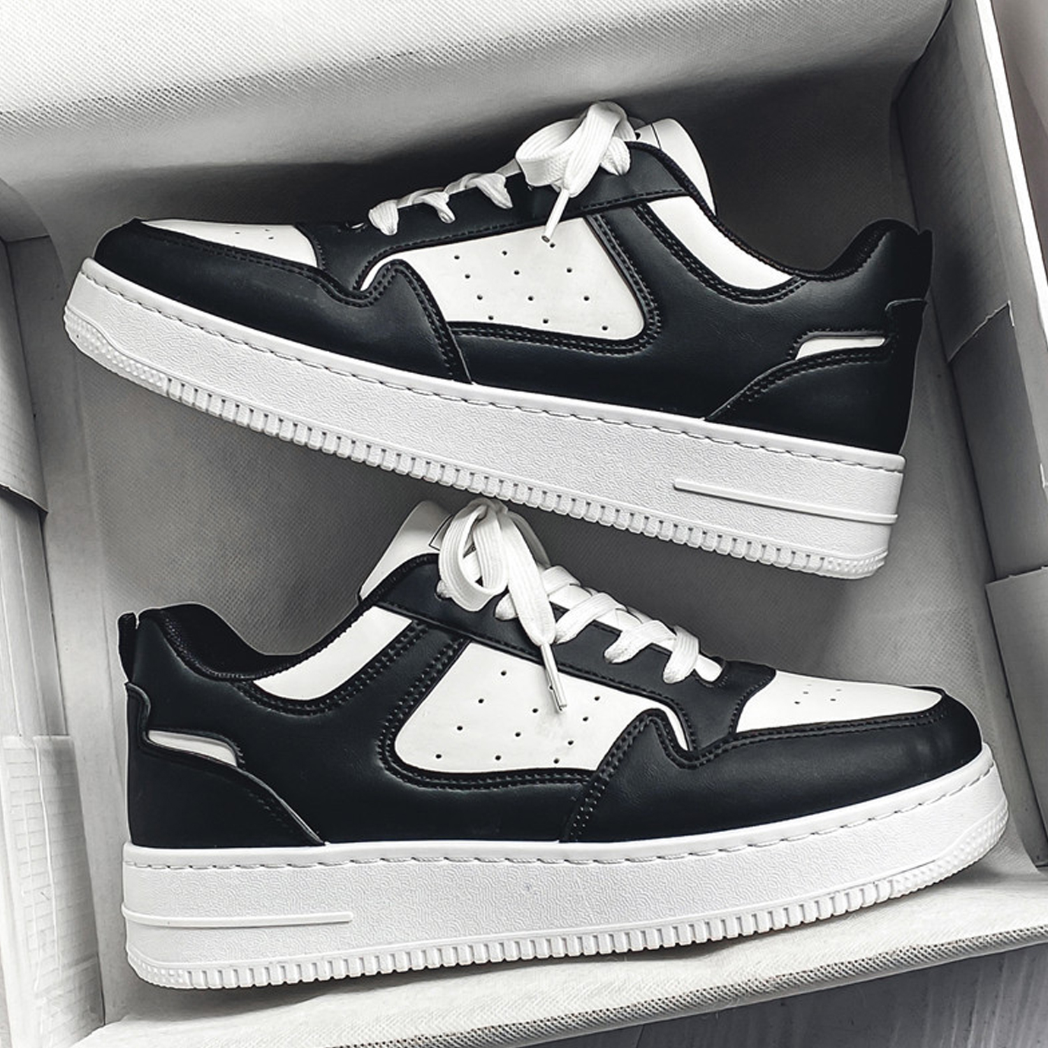 Whoppy SL40 Sepatu Sneakers Pria Import (FREE BOX)