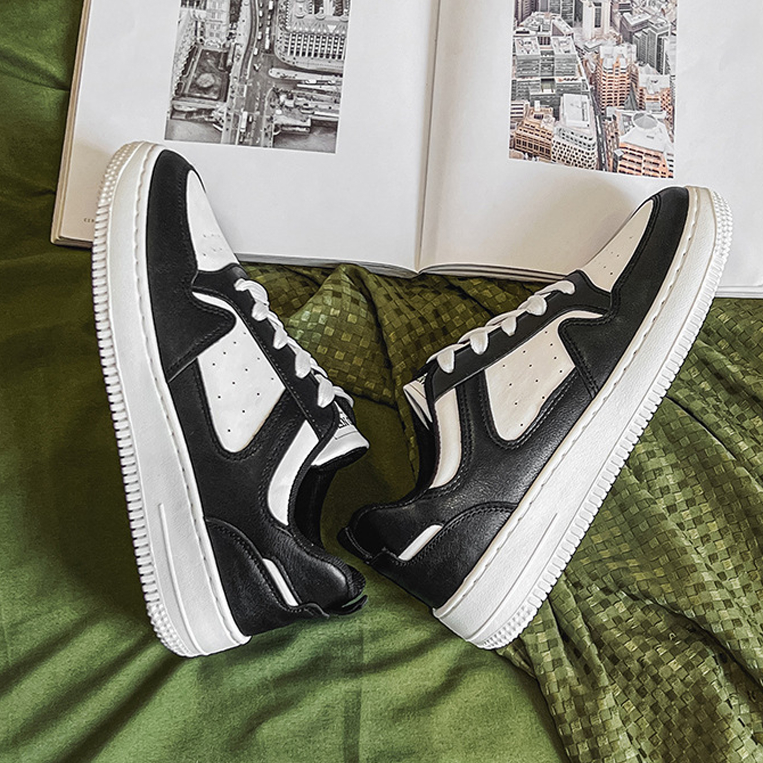 Whoppy SL40 Sepatu Sneakers Pria Import (FREE BOX)