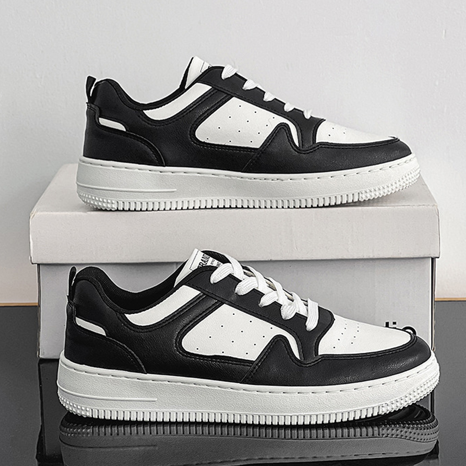 Whoppy SL40 Sepatu Sneakers Pria Import (FREE BOX)