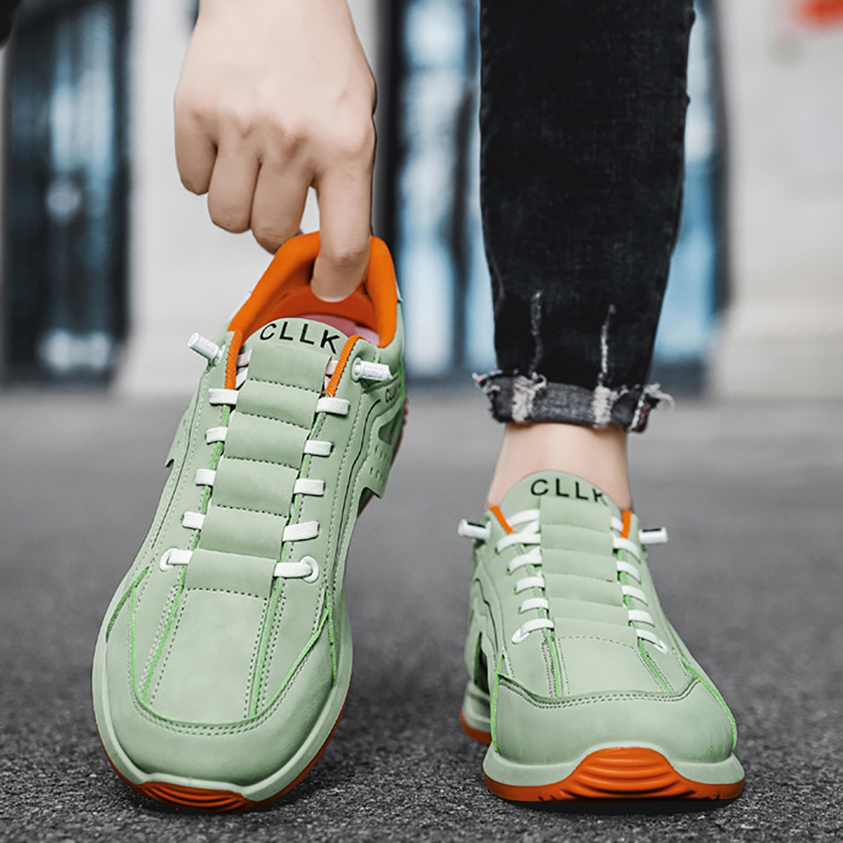 Whoppy SL43 Sepatu Sneakers Pria Import (FREE BOX)