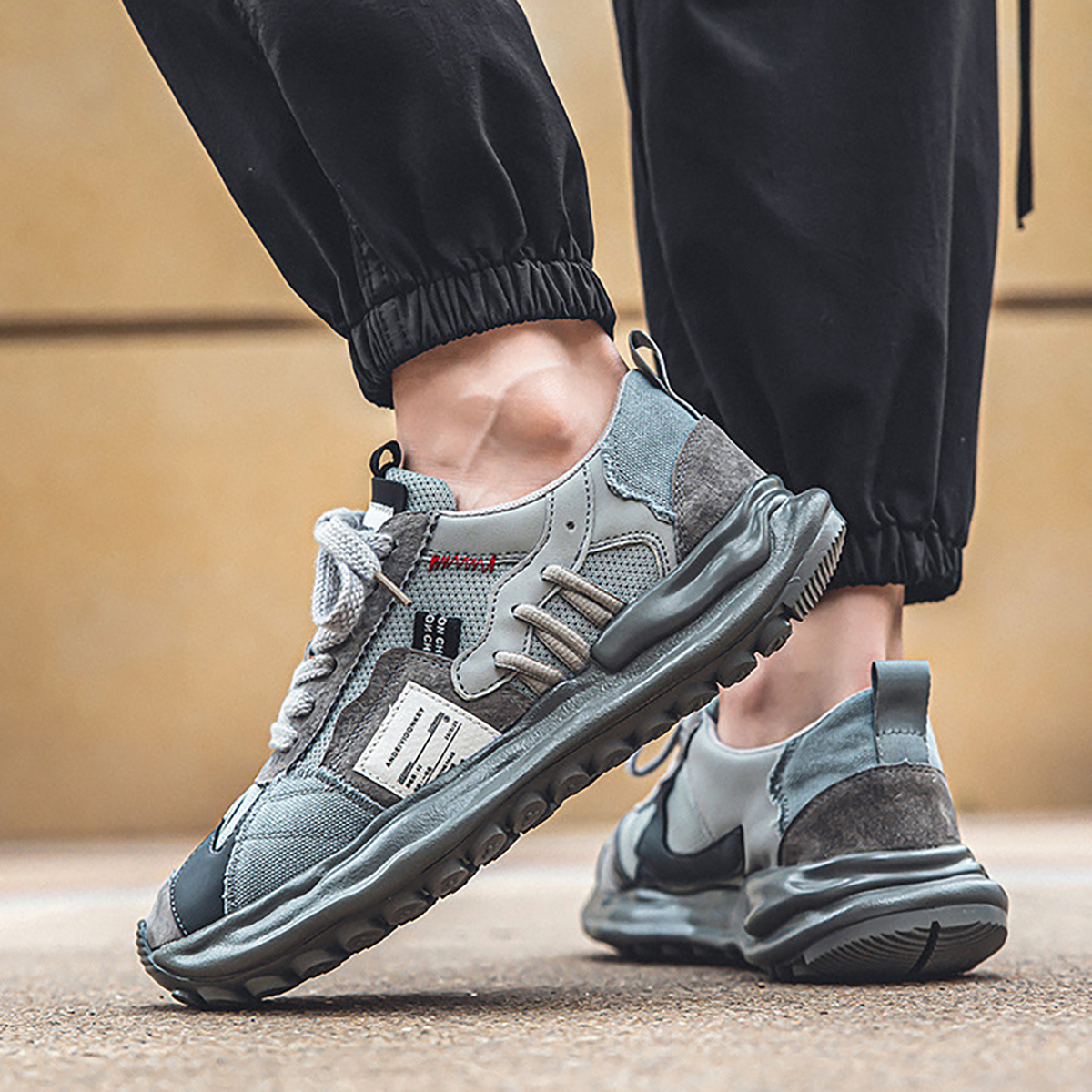 Whoppy SL45 Sepatu Sneakers Pria Import (FREE BOX)