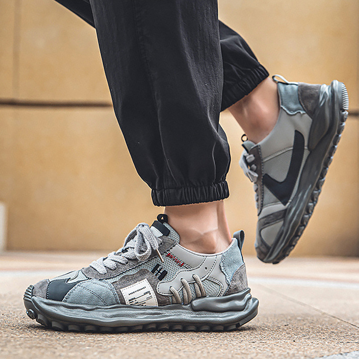 Whoppy SL45 Sepatu Sneakers Pria Import (FREE BOX)