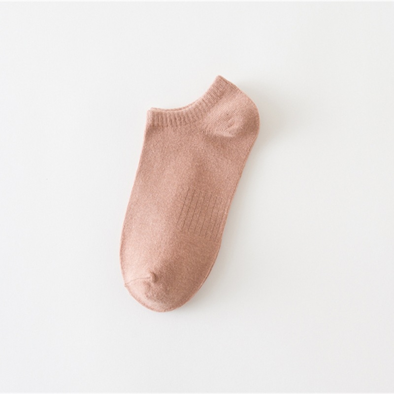 Kaos Kaki Wanita Basic Mesh 10 Warna Warni Katun Pendek