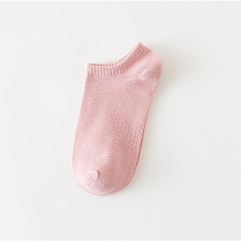 Kaos Kaki Wanita Basic Mesh 10 Warna Warni Katun Pendek